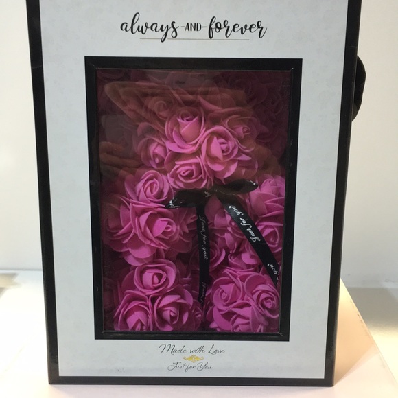 NIB! Always and Forever Pink Flower Bear Made with Love just for You! - Picture 3 of 4